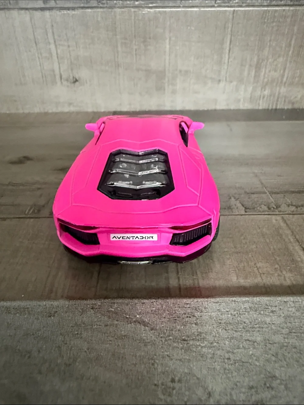 Kinsmart Die-Cast Kids Toy Sports Car Set - Pink, Blue, Red Pull Back Cars